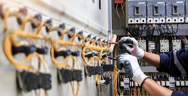 Professional Electrician technician working in Linwood, PA